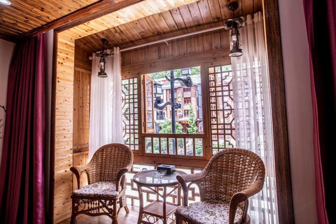 Mountain View Guesthouse Zhangjiajie Exterior foto